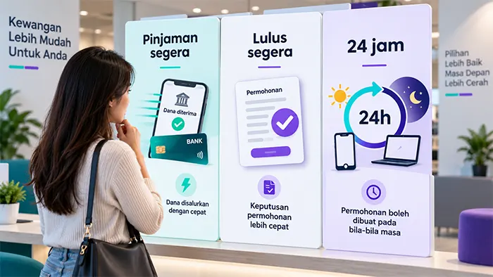 Pinjaman segera, lulus segera dan 24 jam: apa bezanya?